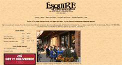 Desktop Screenshot of esquirelounge.com